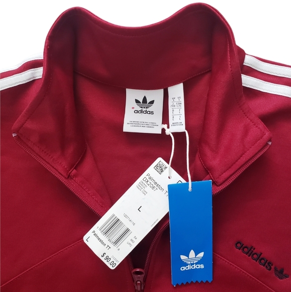Men's Adidas Originals Palmeston Track Jacket Full Zip Medium DX2087 Colorblock - Picture 11 of 15